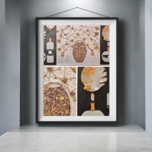 Golden Elegance Collage