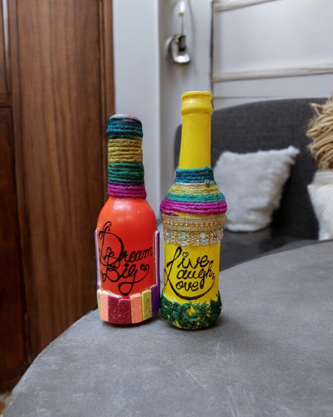 Inspirational Decor Bottles