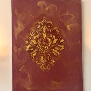 Golden Whirling Elegance