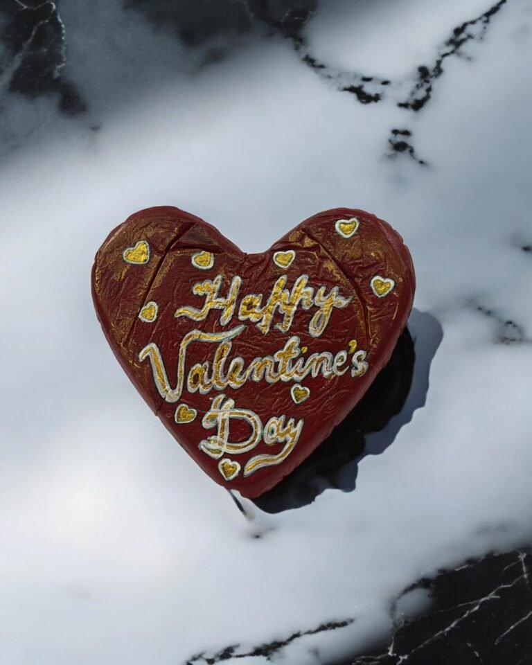 Romantic Handmade Heart Plaque